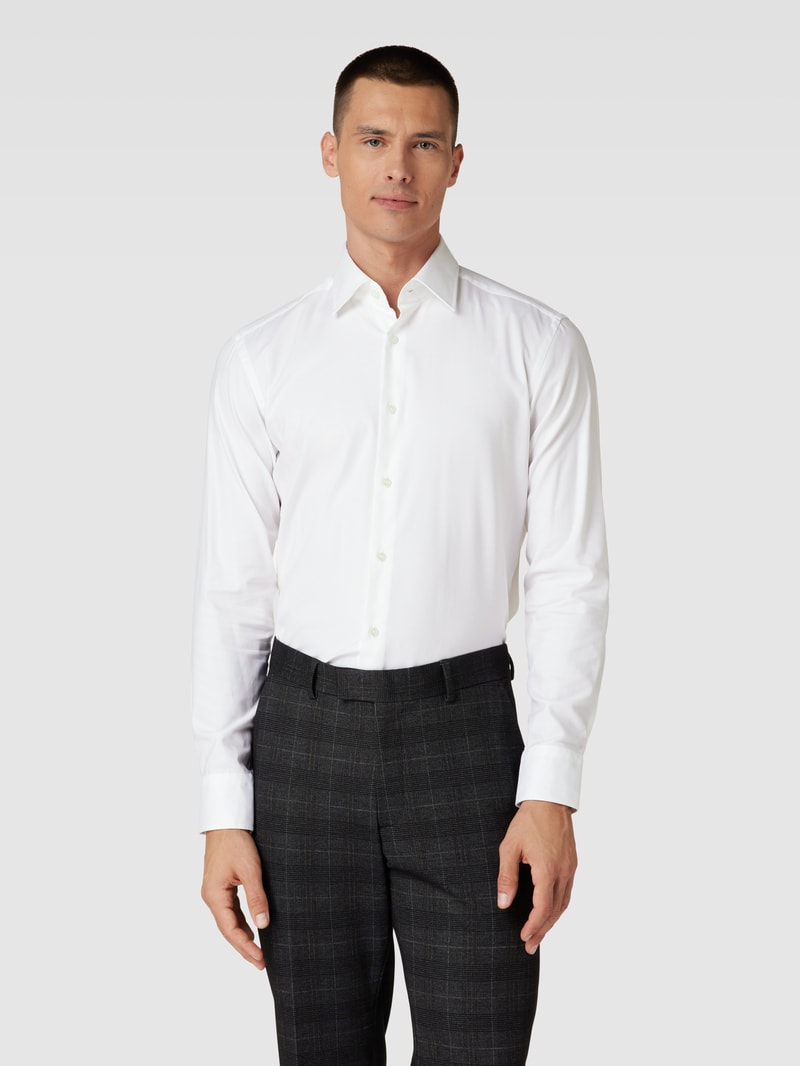 Regular Fit Business-Hemd mit Kentkragen Modell 'Joe' in weiß