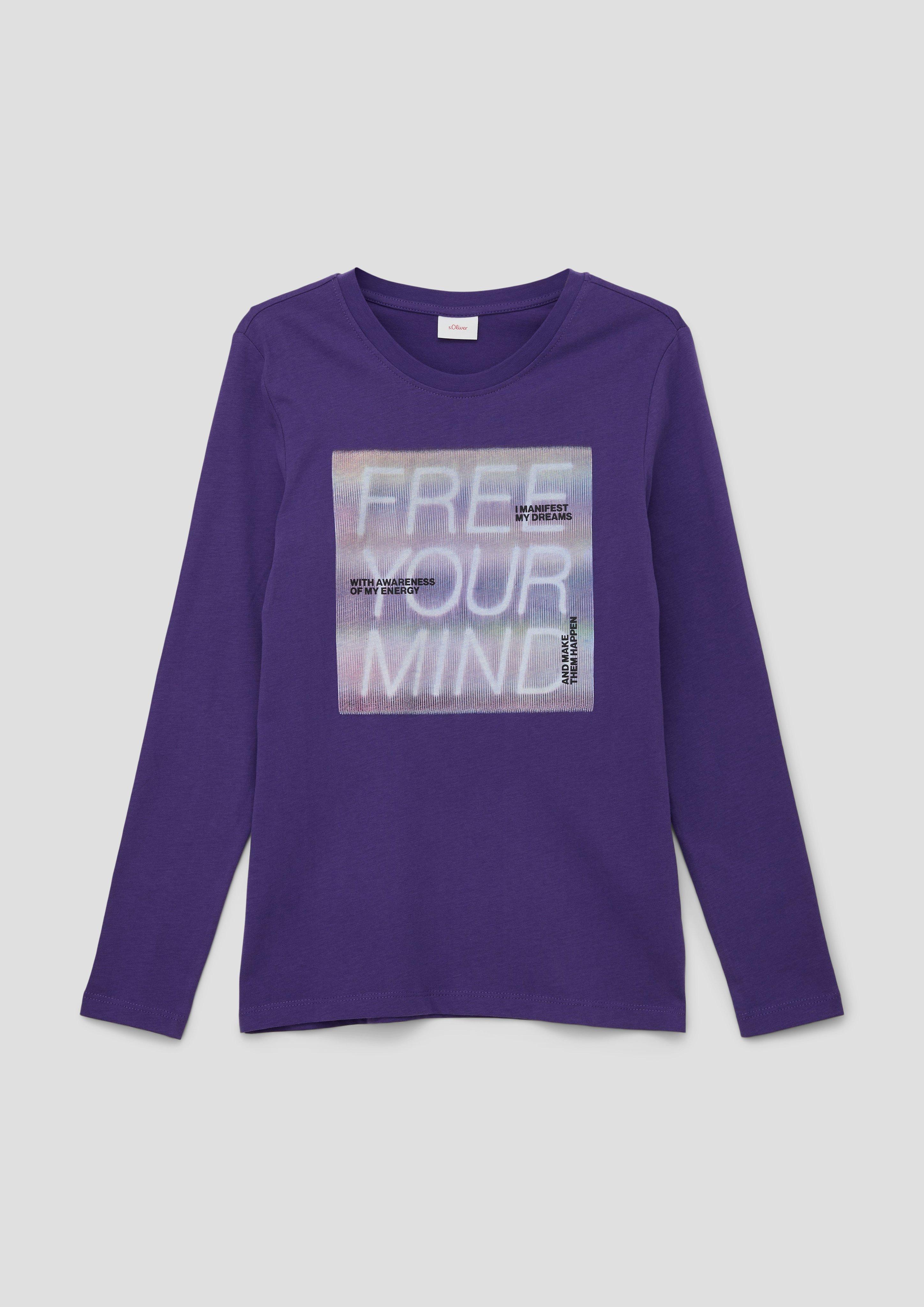 Longsleeve mit Frontprint  2133786-4838