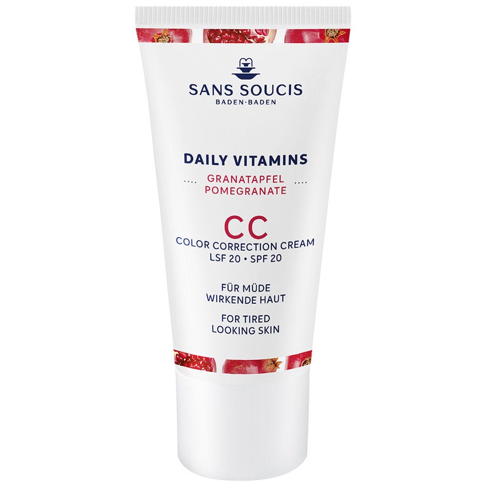 Sans Soucis Daily Vitamins Color Correction Cream LSF 20 Anti-Müdigkeit 30 ml