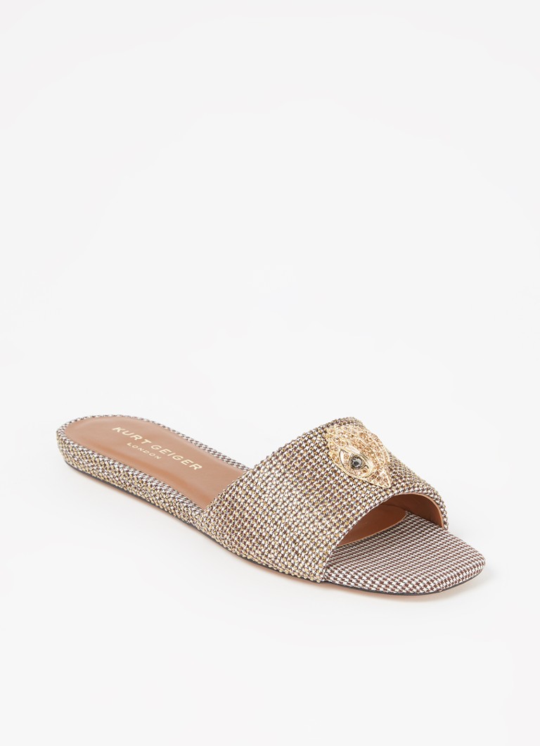 Ciabatte Kensington di Kurt Geiger con strass
