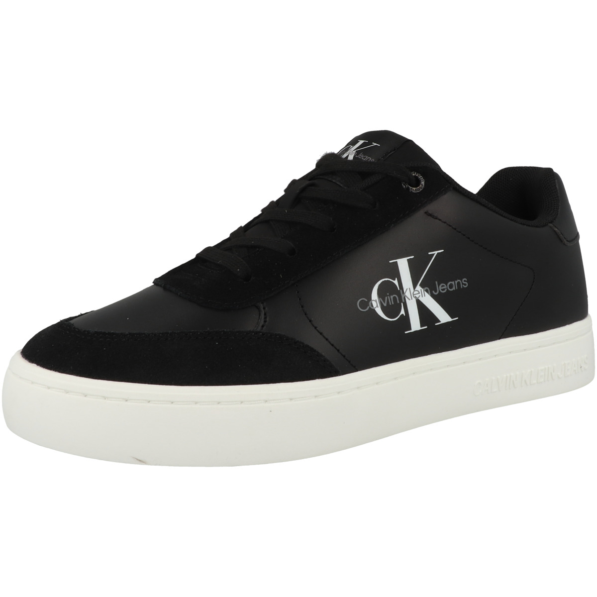 Calvin Klein Classic Cupsole Laceup Su-Lth Sneaker low schwarz