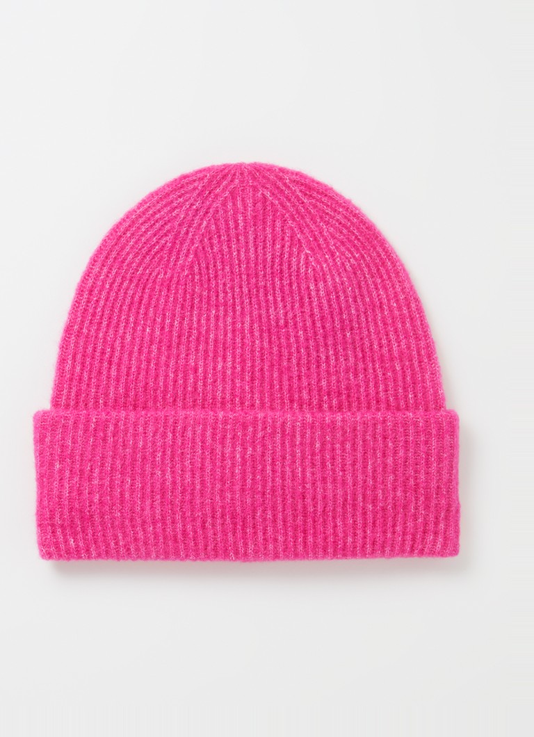 SAMSØE SAMSØE Nor berretto a maglia fine in misto lana di alpaca