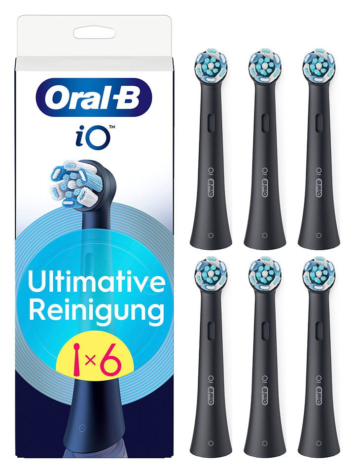 Oral-B 6er-Set: Ersatz-Bürstenköpfe 
