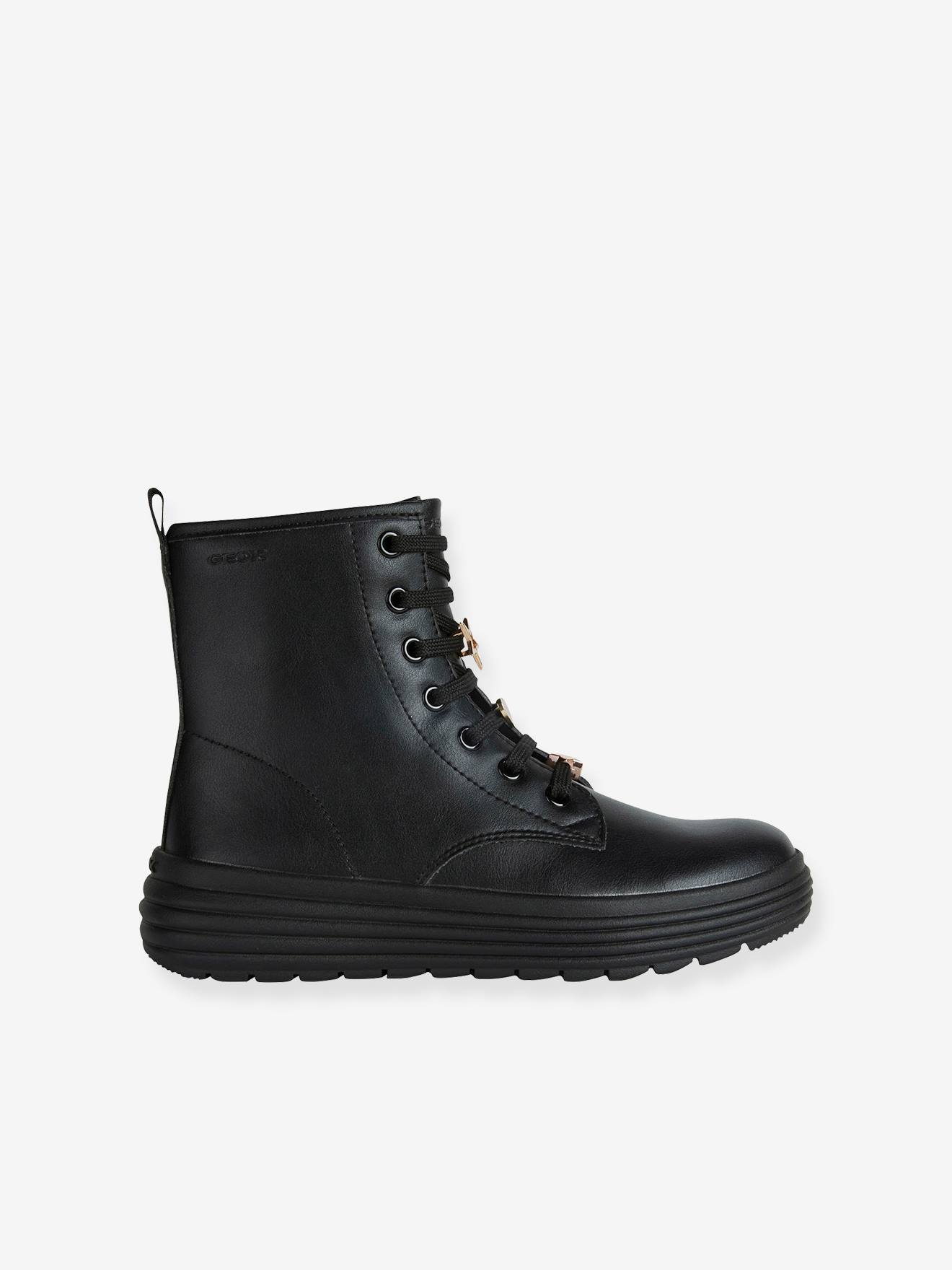 Boots lacés fille Phaolae GEOX® noir