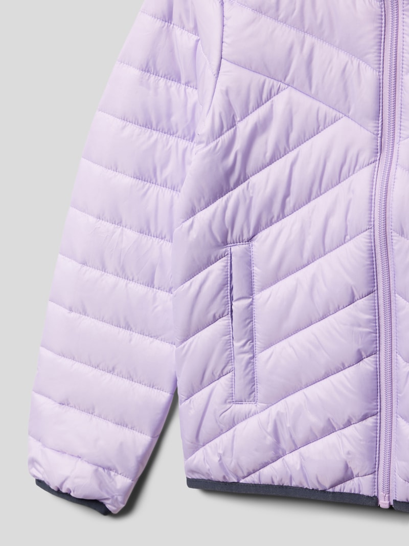 Jacke mit abnehmbarer Kapuze Modell 'JESSE 201' in flieder