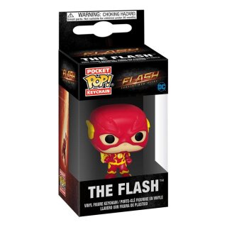 The Flash Pocket POP! Vinyl Schlüsselanhänger 4 cm The Flash Display