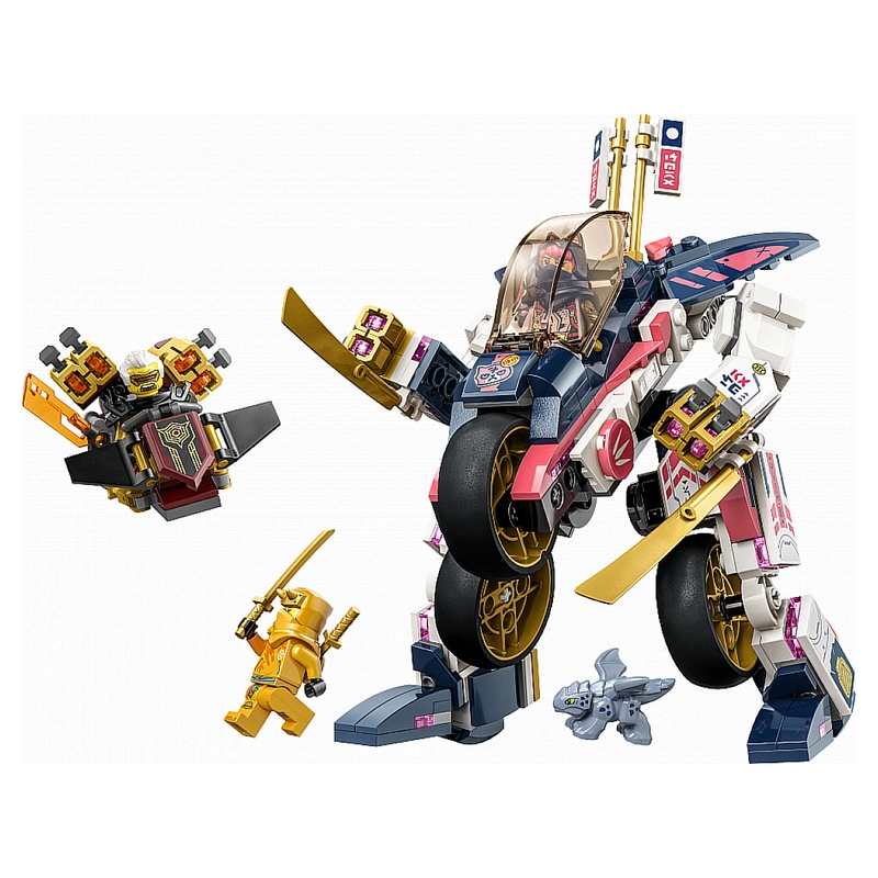 71792 Le robot bolide transformable de sora, LEGO Ninjago
