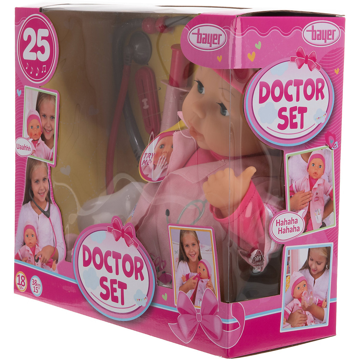 Doktor Puppe 38cm Set