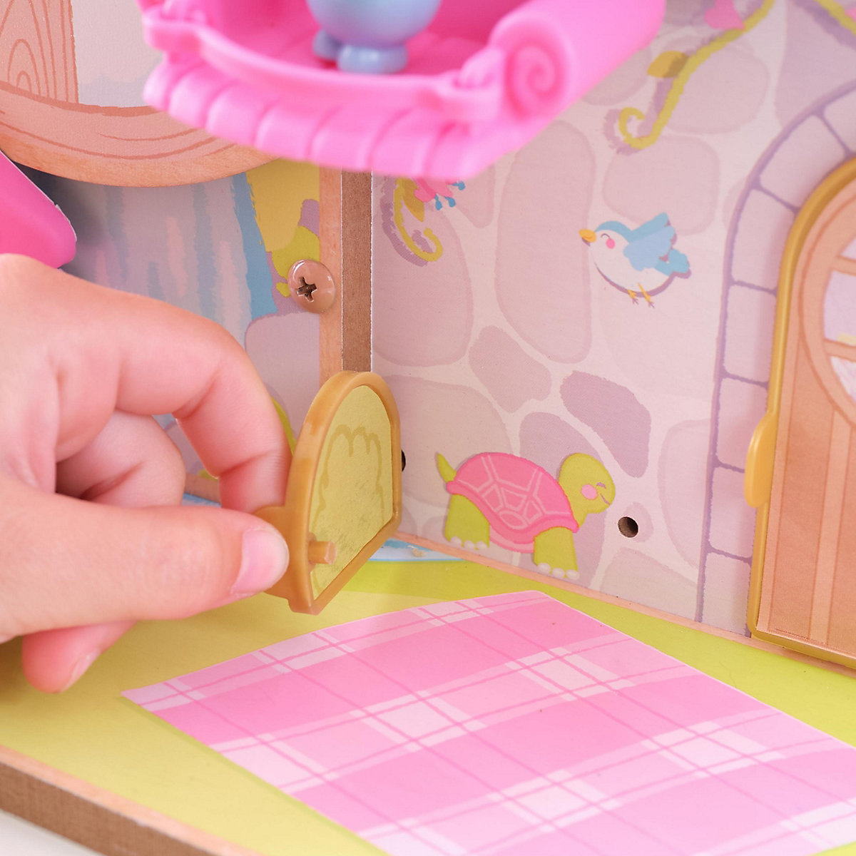 Lil' Green World Ferris Wheel Fairy Cottage