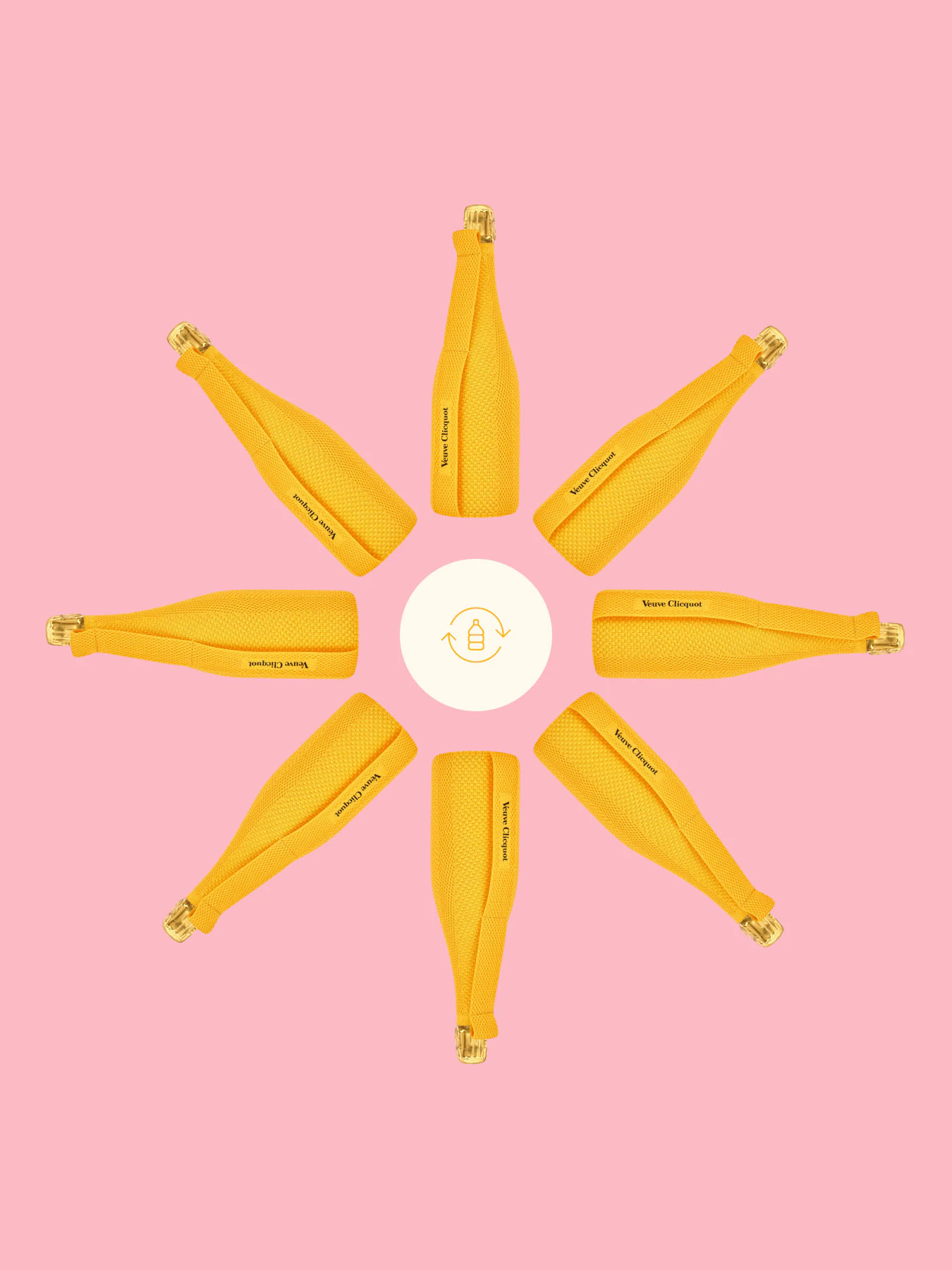 Veuve Clicquot Yellow Label im Ice Jacket