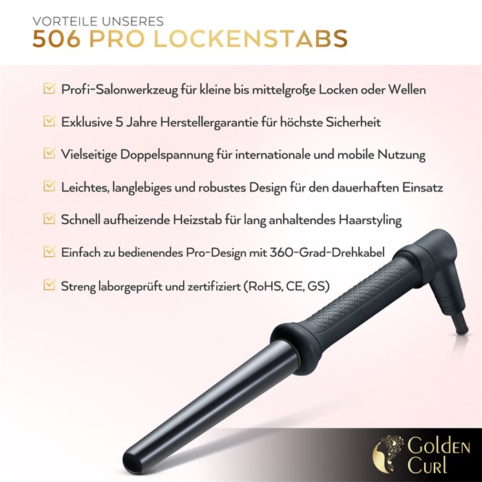 The Black 18-25 mm Curler