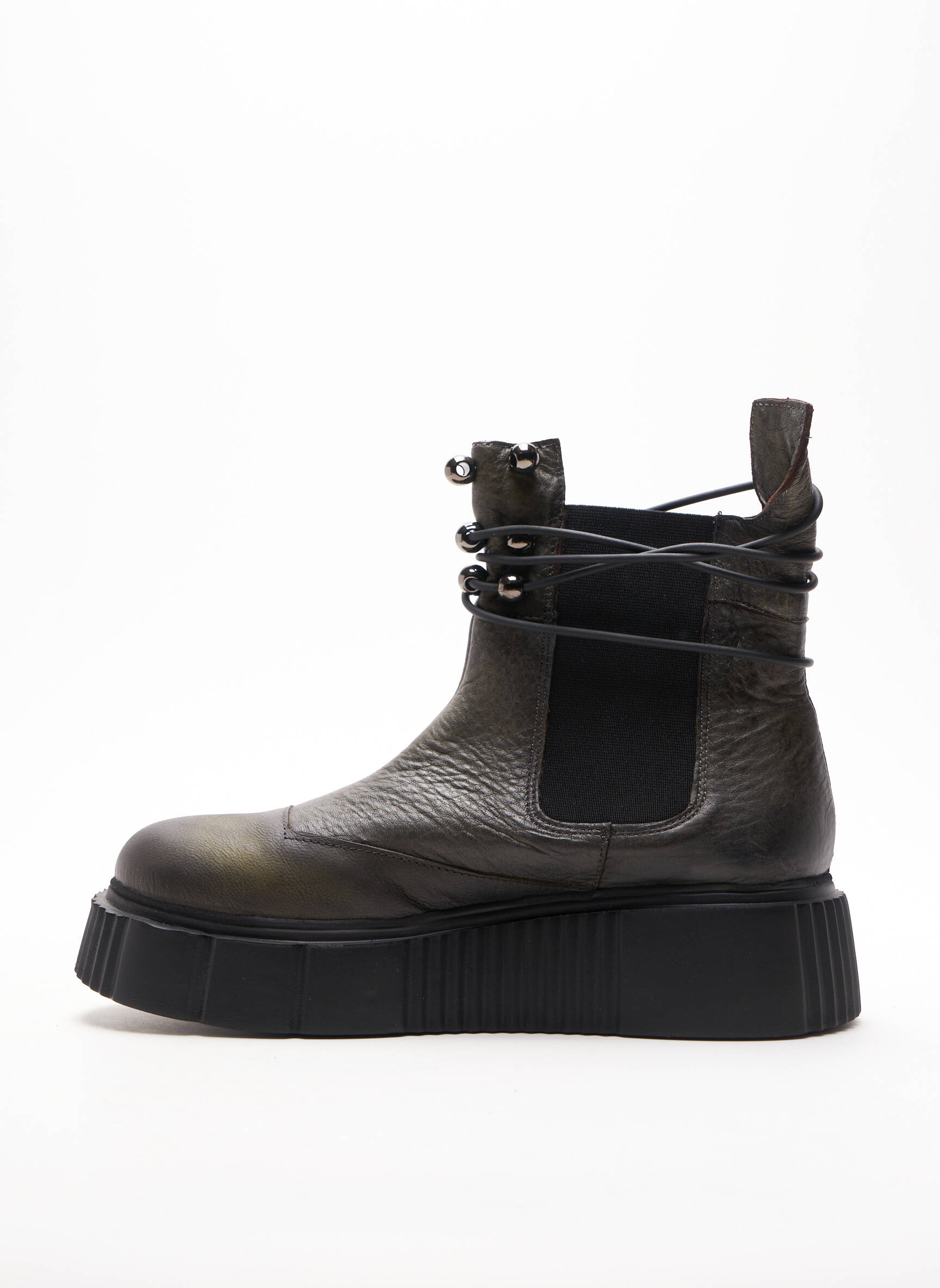 Papucei Bottines Femme couleur vert