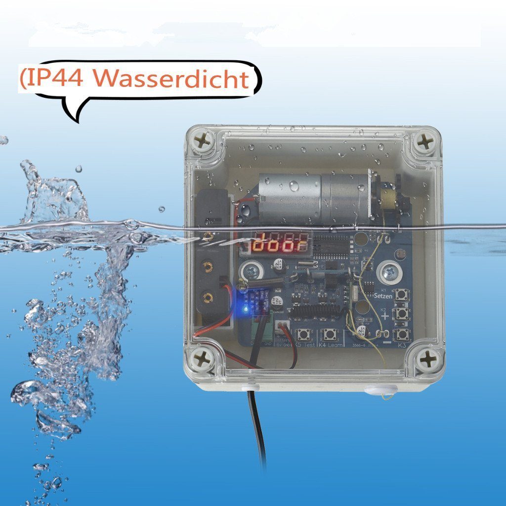 Insma Hühnerstall, Automatische Hühnertür mit Zeitgeber, Lichtsensor und Fernbedienung