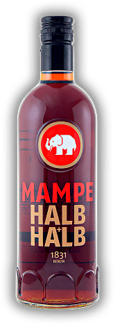 Mampe Halb u. Halb Mampe Halb u. Halb Traditionsreicher Bitterlikör. 0,7	 Liter - Vol 31%