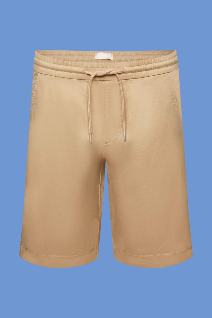 Shorts aus Baumwolltwill