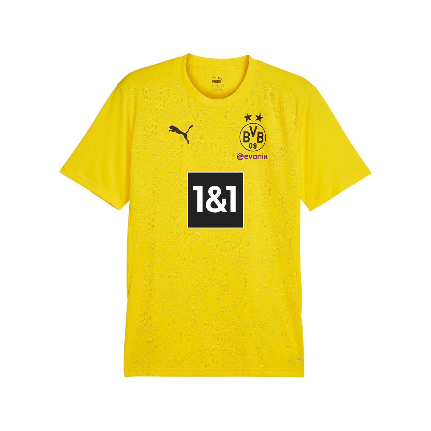 PUMA BVB Training Trikot mit Sponsor Gelb F01