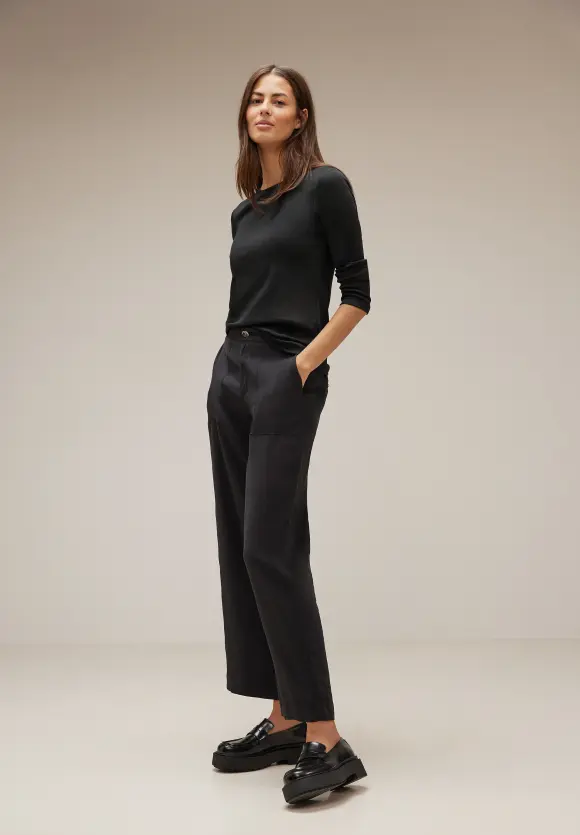 Street One Basic Shirt mit 3/4 Arm