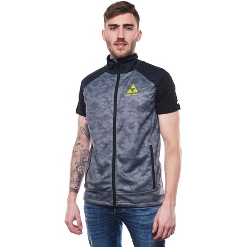 HERREN SWEATSHIRT SHOP-KIT STRETCH VEST BLACK