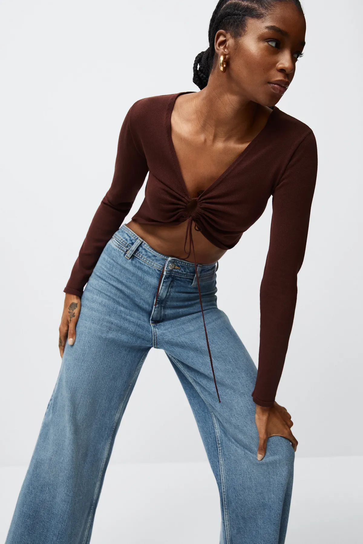MANGO  37000097 Jeans Mittelblau