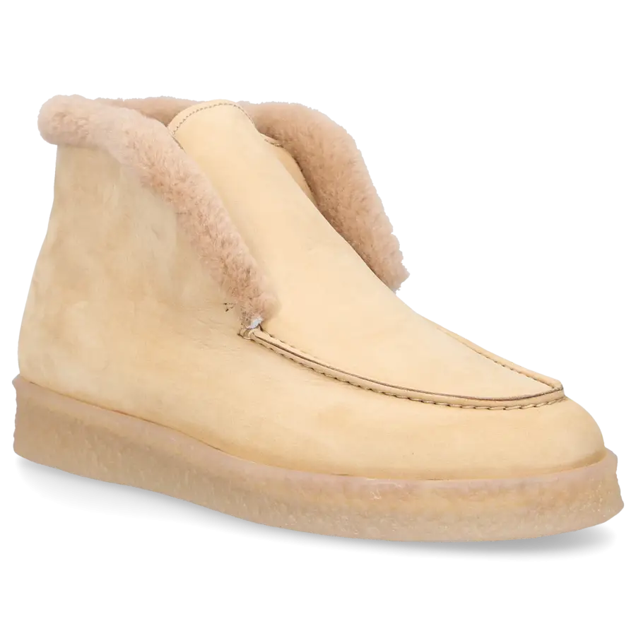 EN AVANT - Stiefeletten D0320006-618 Nubukleder - beige