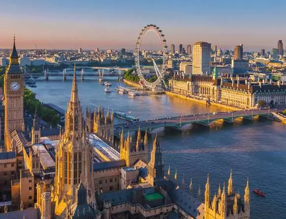 Puzzle 2000 Teile - Stimmungsvolles London