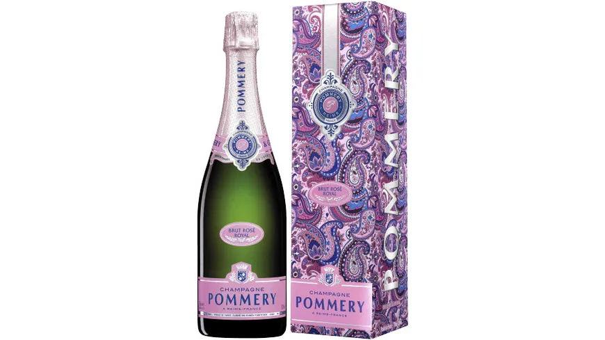 Champagne Pommery Brut Rosé Royal Geschenkpackung 0.75 l