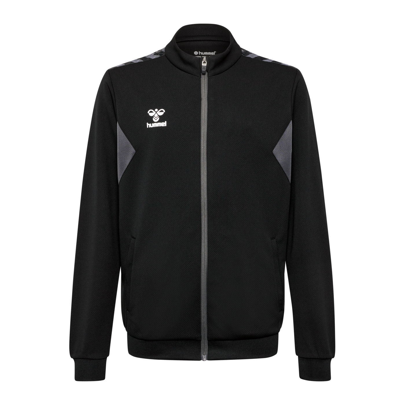 Hummel hmlAUTHENTIC PL Trainingsjacke Kids Schwarz F2001