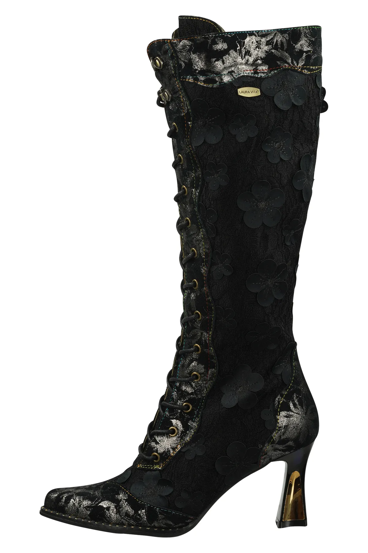 LAURA VITA  Stiefel - Schwarz - Blockabsatz
