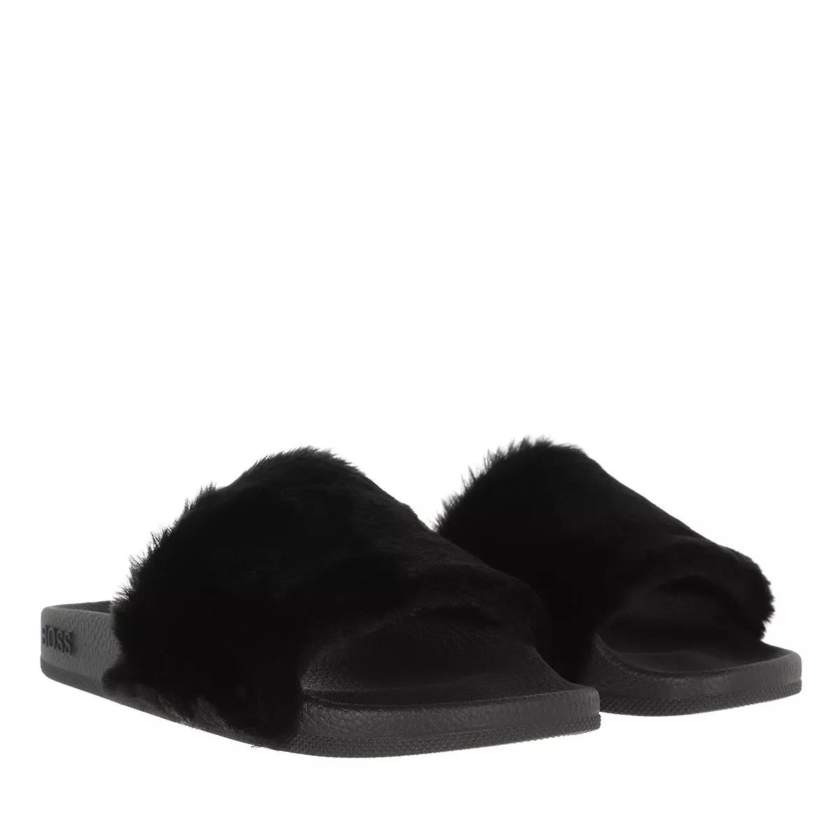 BOSS Pantoletten schwarz Slide