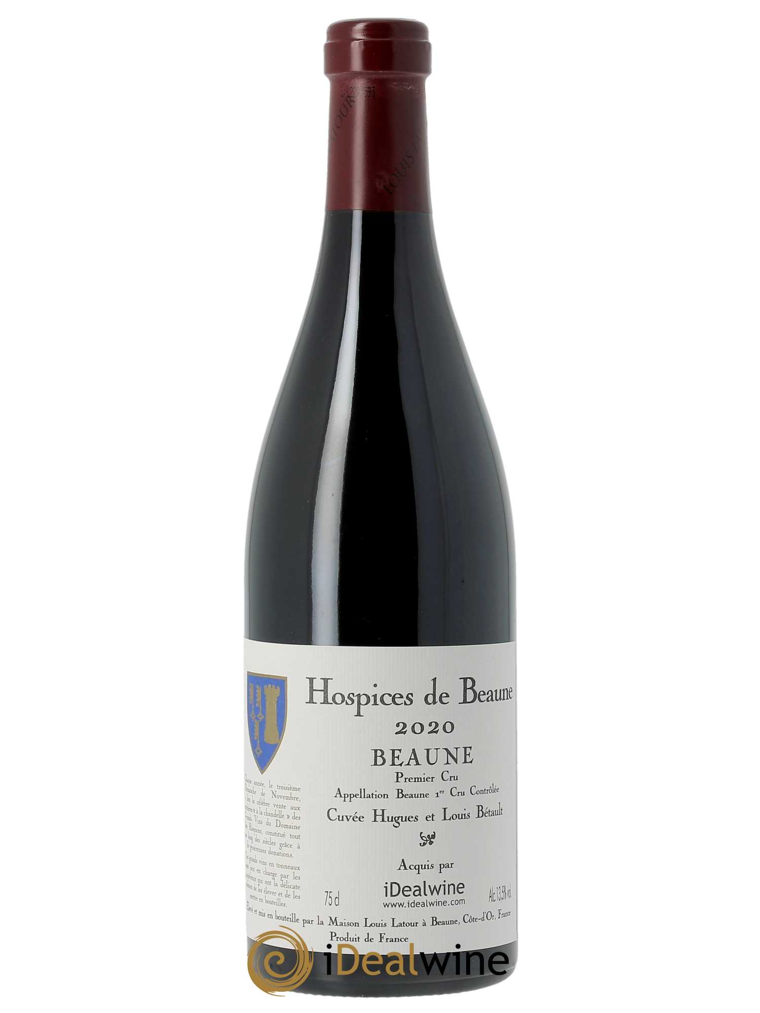 Beaune 1er Cru Hospices de Beaune cuvée Hugues et Louis Bétault Louis Latour (CBO à partir de 6 bts) 2020 - Lot de 1 Bouteille