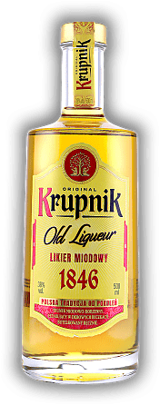Krupnik Honey Liqueur 38% 0,5 Liter Krupnik Honey Liqueur 38% 0,5 Liter Polnischer Honiglikör. 0,5	 Liter - Vol 38%