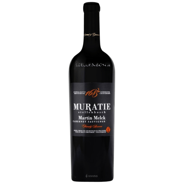 MuratieFamily Reserve Martin Melck Cabernet Sauvignon 2020
