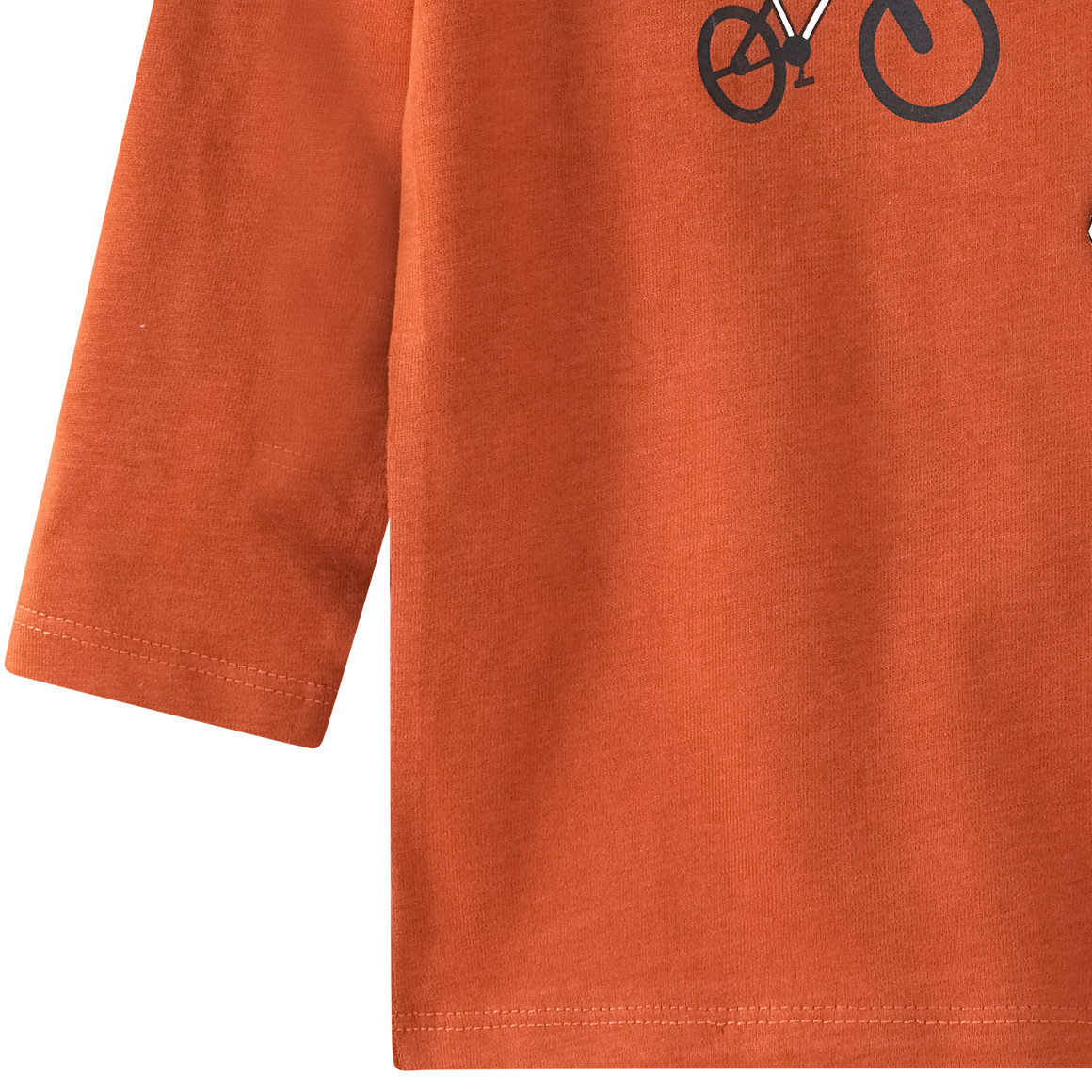 Jungen Langarmshirt mit Klapp-Applikation