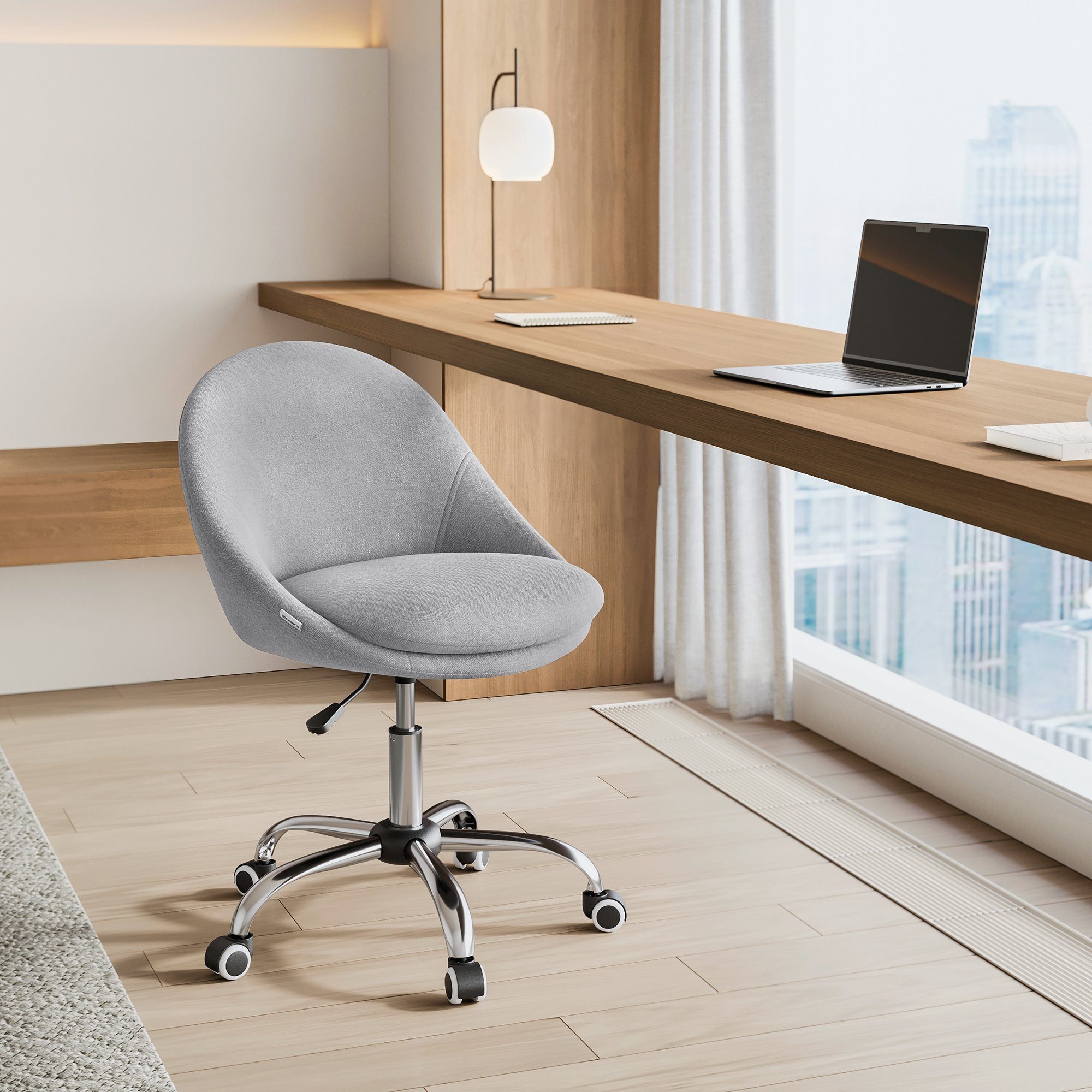 SONGMICS Bürostuhl (1 St), höhenverstellbar, atmungsaktiv, Home-Office