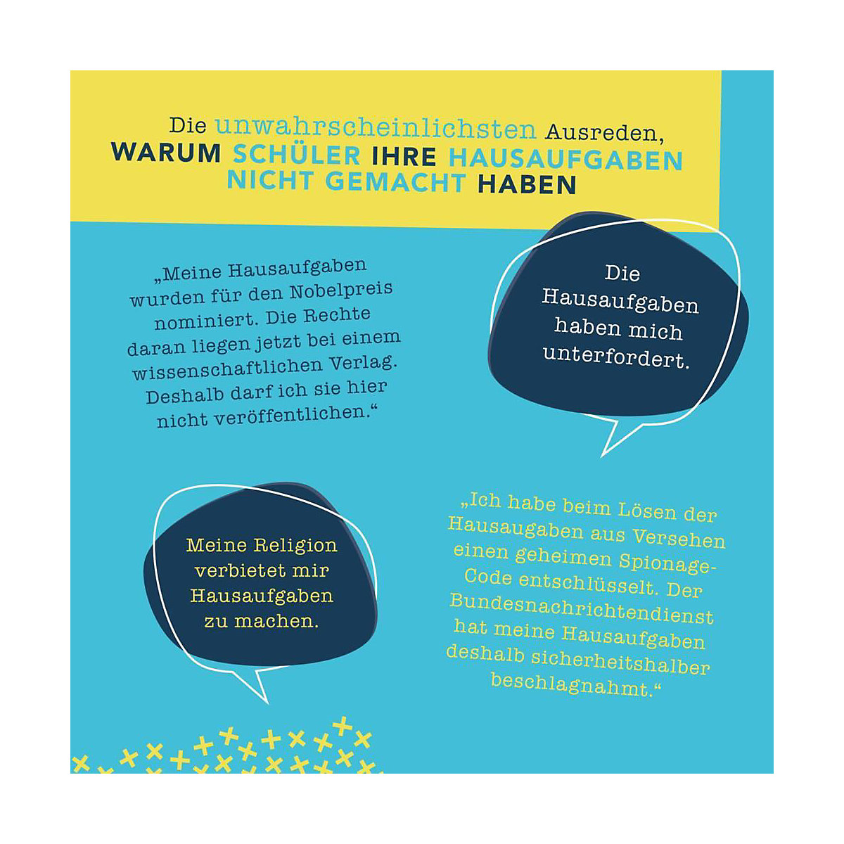 Wer jetzt lacht, hat es nie aus der Schule geschafft