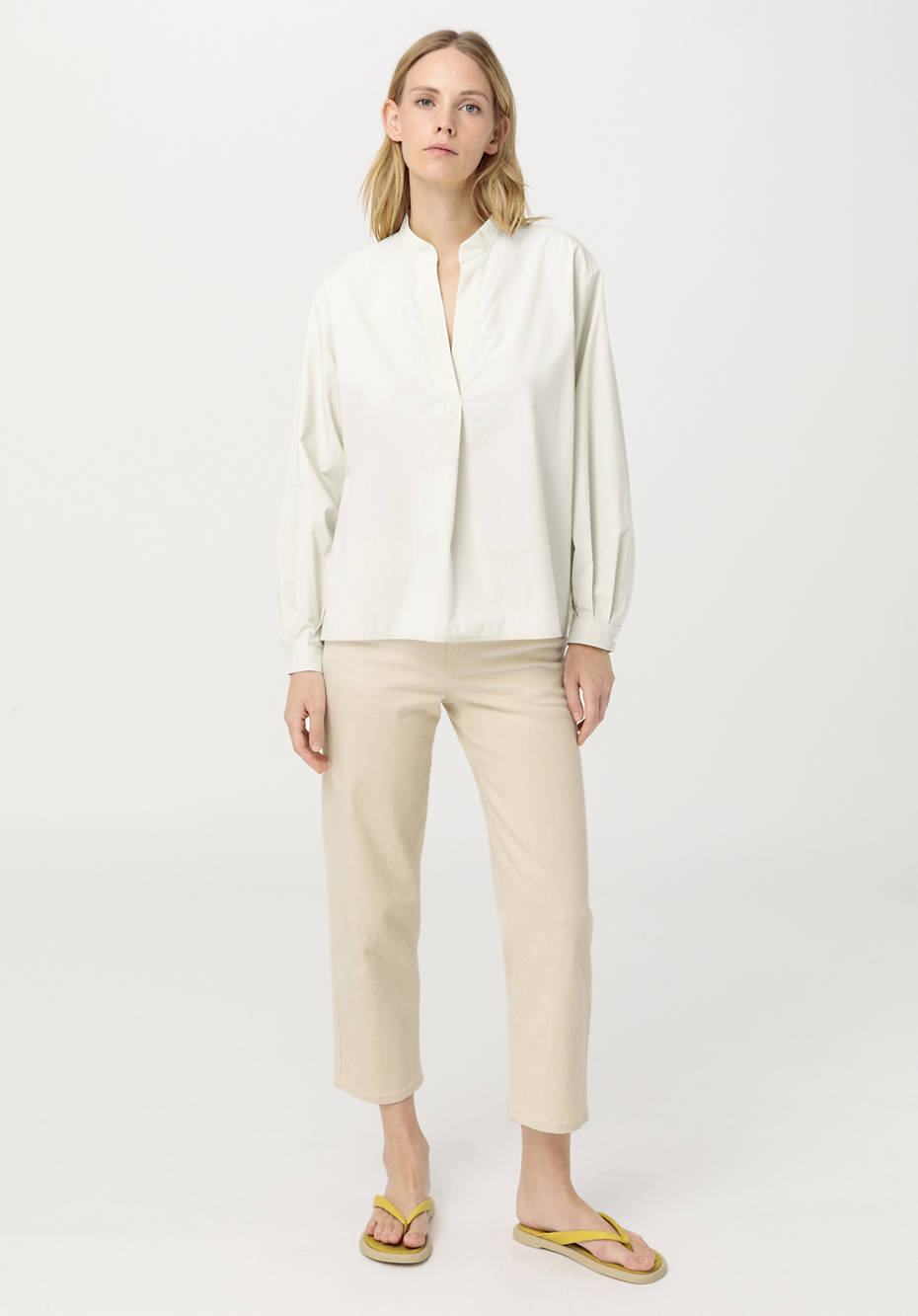 Bluse aus reiner Bio-Baumwolle