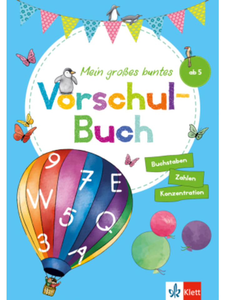 KLETT LERNTRAINING  Papeterie/PBS - Mein großes buntes Vorschul-Buch günstig kaufen onesize