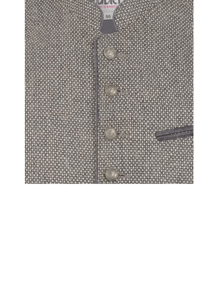 Nübler Trachtengilet Kilian in Grau günstig kaufen