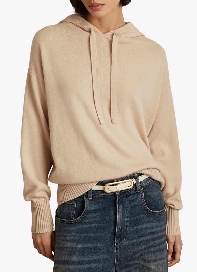 Travel Sammie Fine Knit Cashmere Blend Hoodie