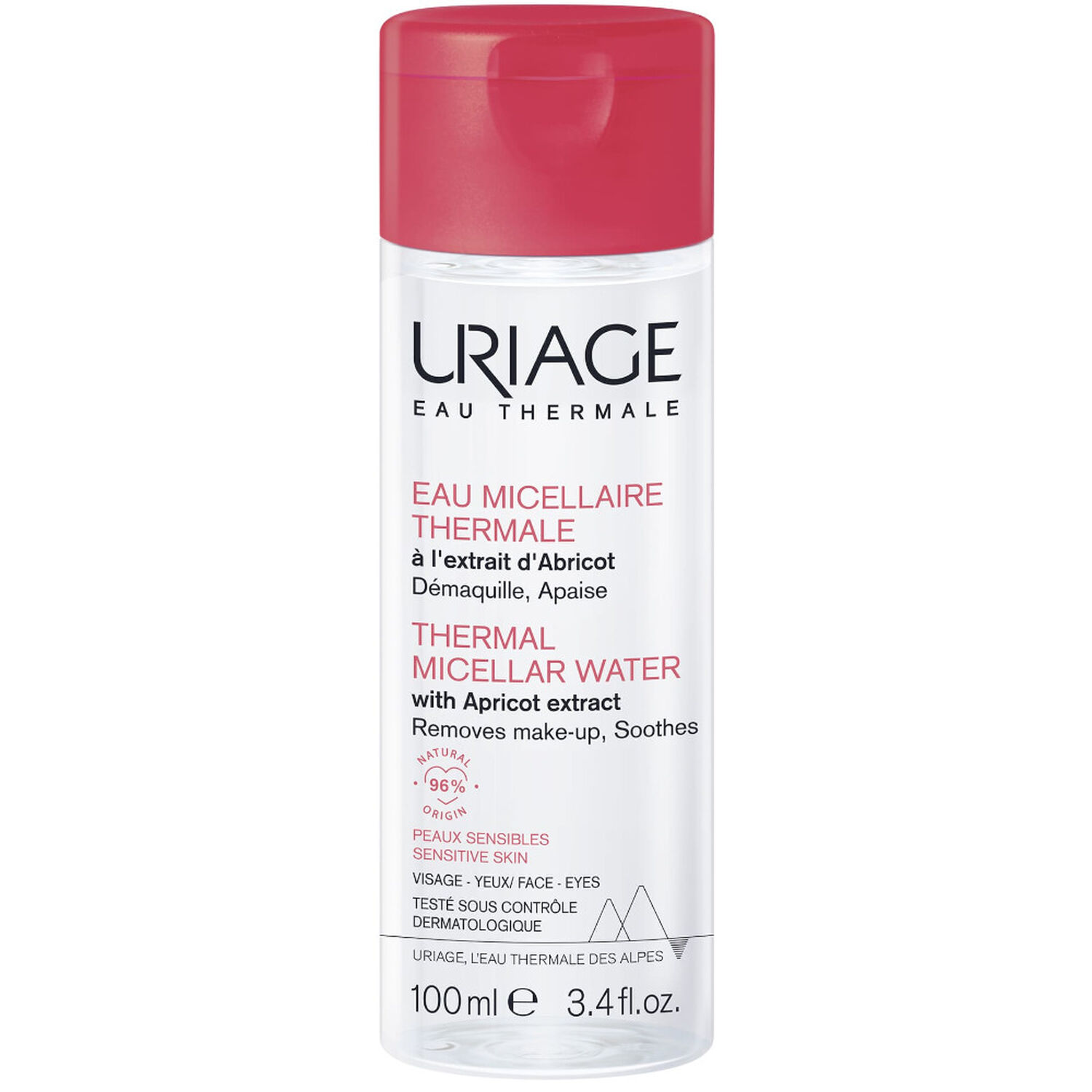 Uriage Eau Micellaire Thermale Peaux Sujettes aux Rougeurs