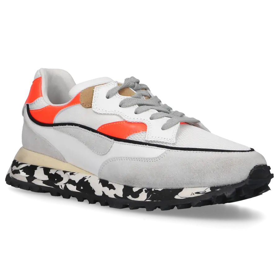 Hidnander - Sneaker low THREEDOME Kalbsleder - grau
