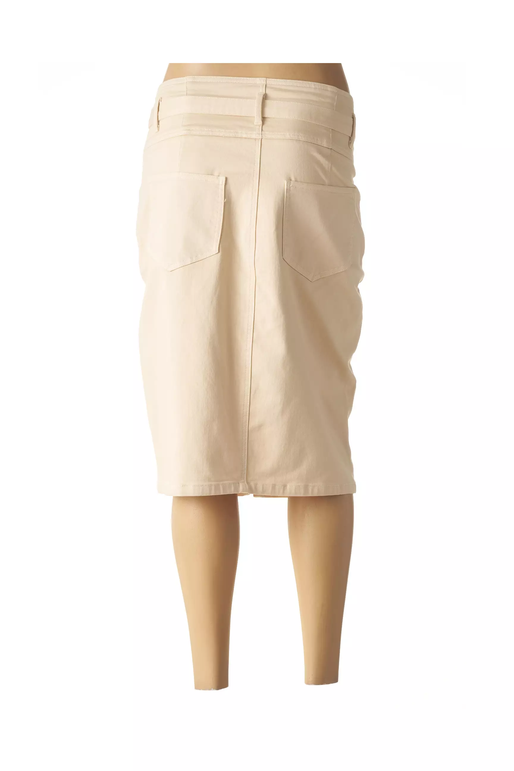 Julie Guerlande Jupes Mi Longues Femme couleur beige