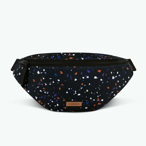 Berlin Medium Black Fanny Pack