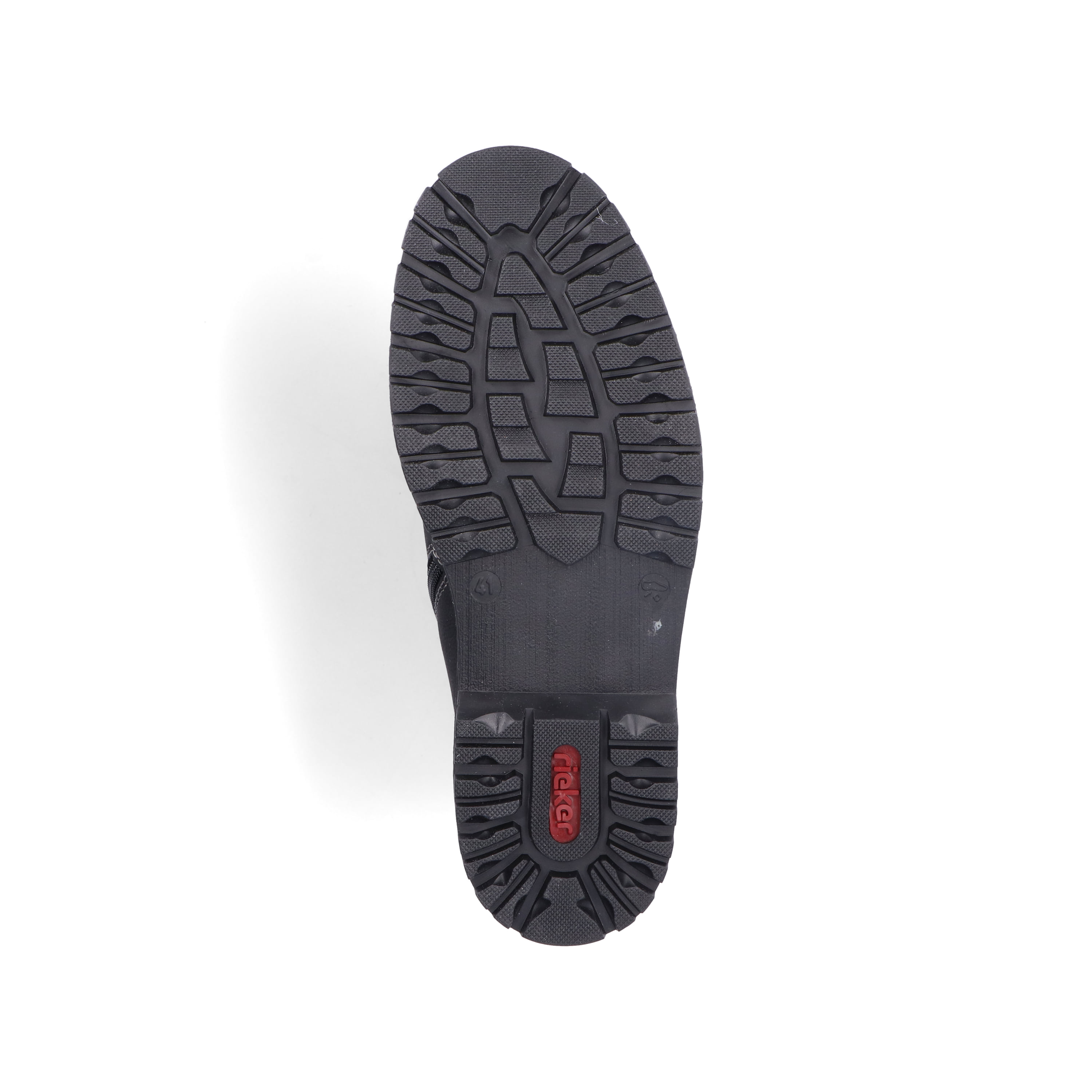 Rieker Herren Schnürstiefel asphaltschwarz