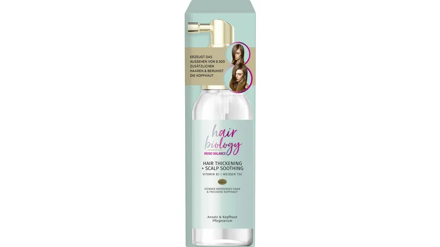 HAIR BIOLOGY Pflegeserum Hair Thickening & Scalp Soothing 100 ml