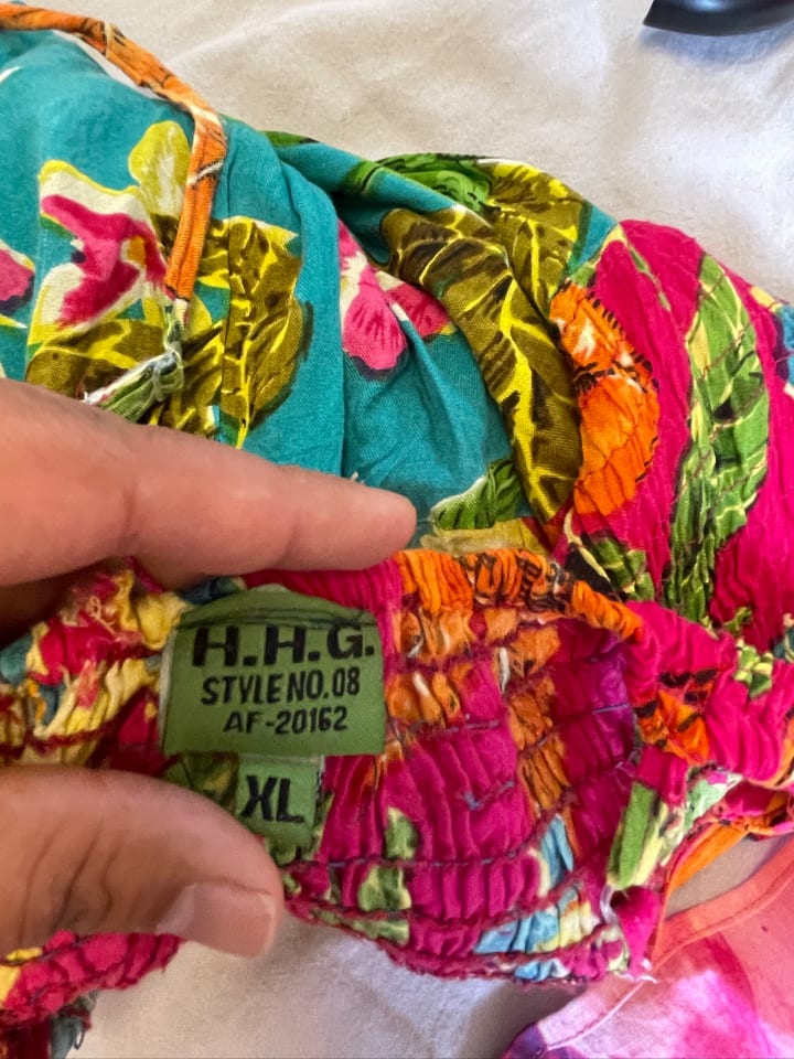 Tarifa Kleid in Bunt günstig kaufen XL
