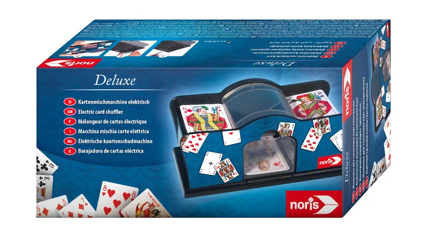 Noris Spiele - Kartenmischmaschine elektrisch