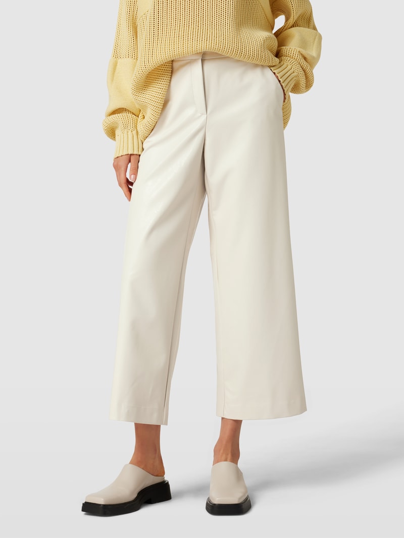 Hose in verkürztem Design Modell 'Palina' in beige