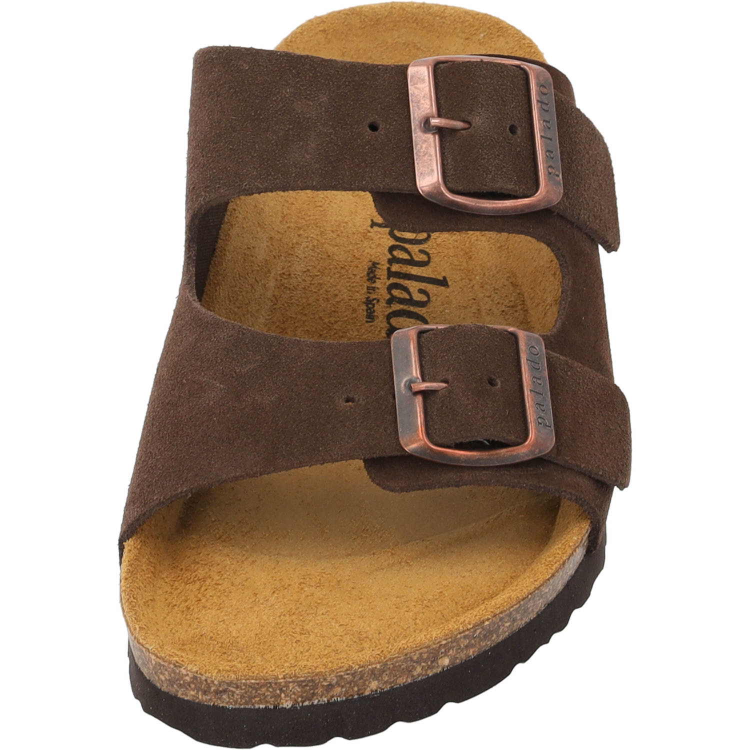 Palado Korfu Premium Leather, Pantoletten, Damen, Kastanienbraun