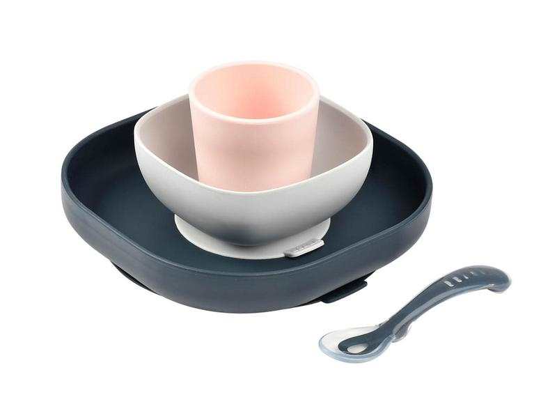 Coffret repas silicone 4 pièces